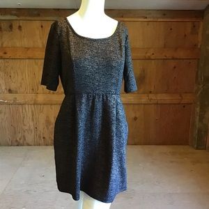 Eyeshadow Scoop Neck Dress